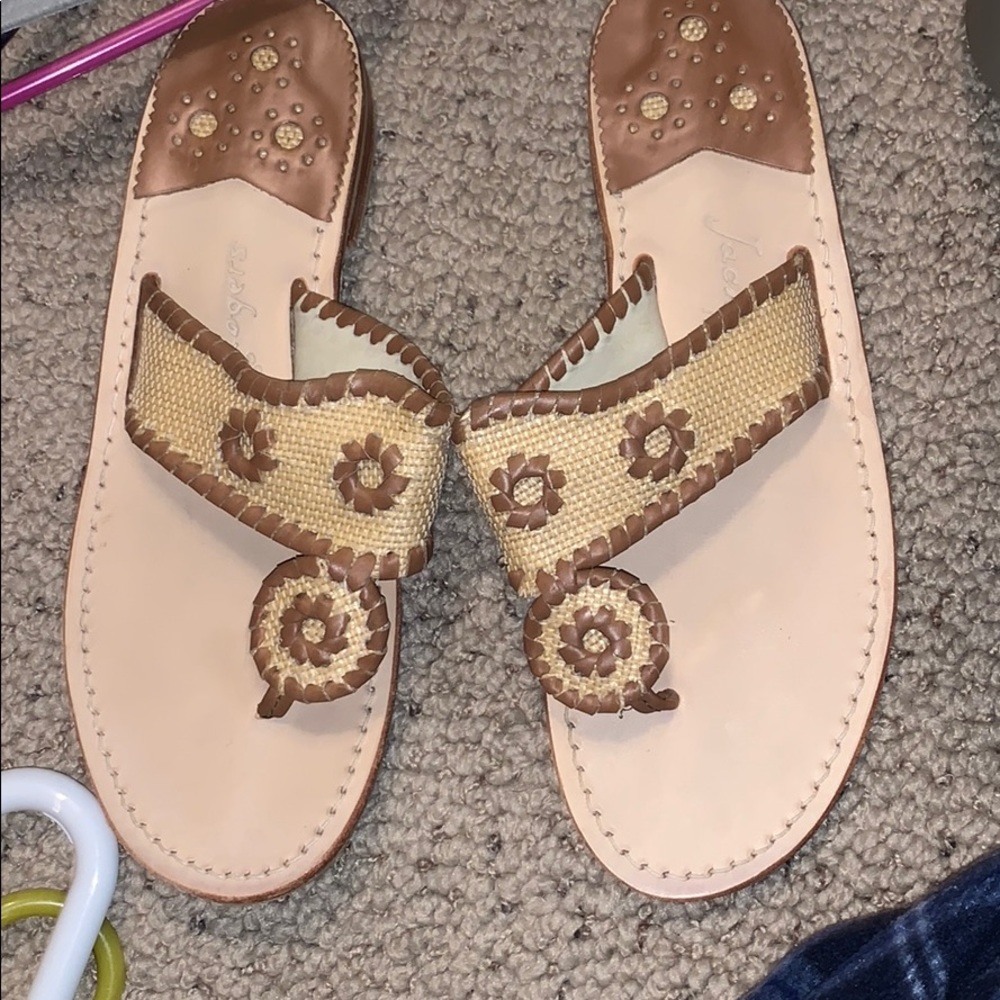 Jack Rogers sandals. Size 8